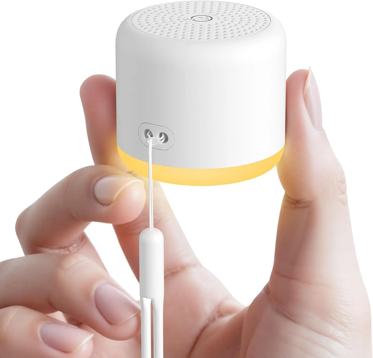 Portable White Noise Machine with Night Light, 18 Soothing Sounds for Sleep, Travel, Baby & Adults, Memory Timer, 20H Battery
Portable White Noise Machine with Night Light, 18 Soothing Sounds for Sleep, Travel, Baby & Adults, Memory Timer, 20H Battery