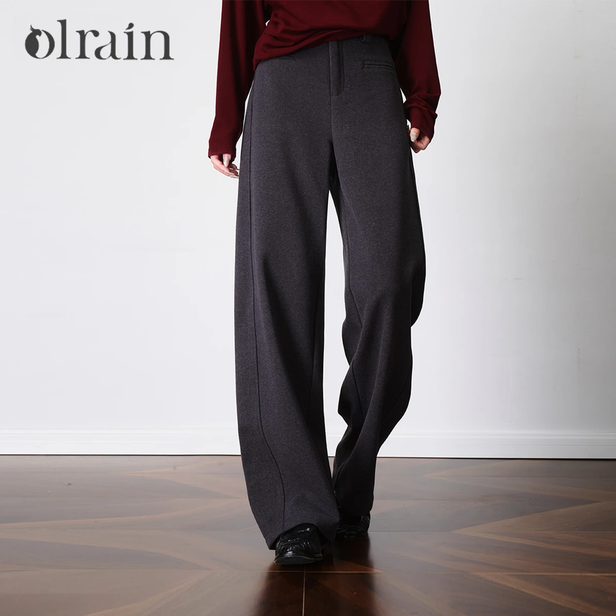 OLrain Women's Autumn Long Pants 2025 New in Solid Simple Loose Straight Pants Fashion Commute Warm Female Trousers O57QK001598
OLrain Women's Autumn Long Pants 2025 New in Solid Simple Loose Straight Pants Fashion Commute Warm Female Trousers O57QK001598