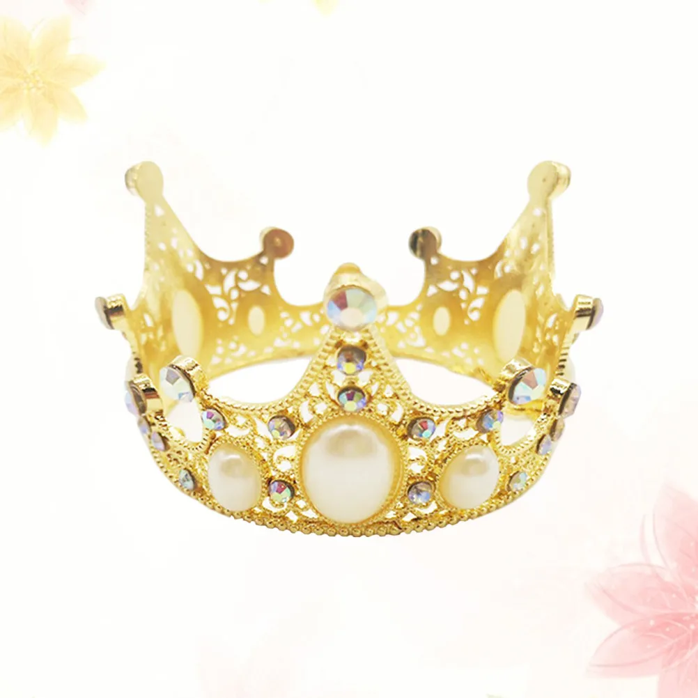1Pcs Pearl Crown Cake Decoration Mini Crown Ornament for Birthday Party Anniversary Cupcake Toppers Wedding Shower Festival
1Pcs Pearl Crown Cake Decoration Mini Crown Ornament for Birthday Party Anniversary Cupcake Toppers Wedding Shower Festival