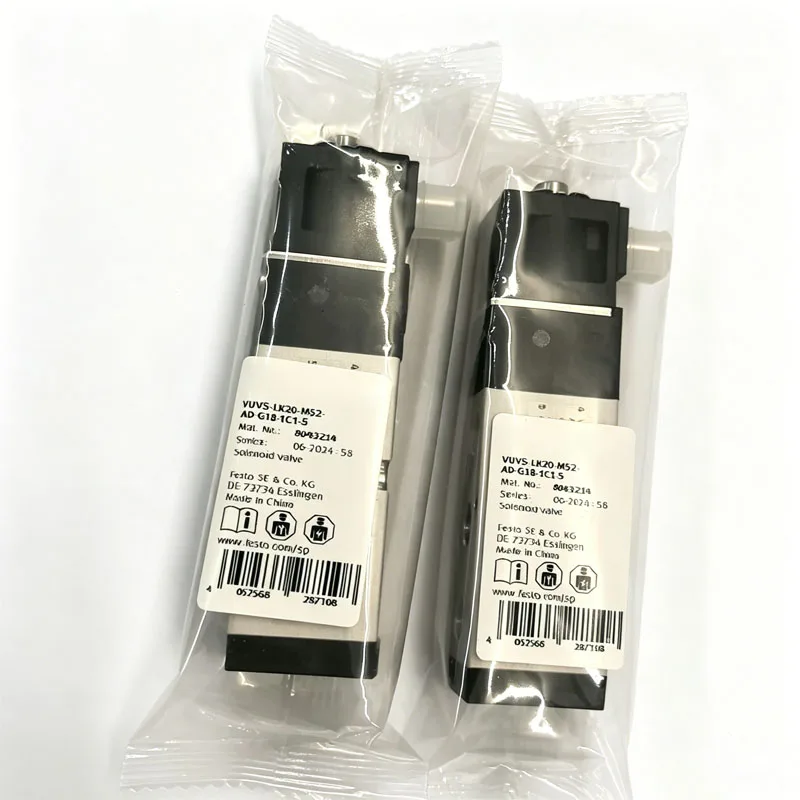 Brand new original 8043214 solenoid valve VUVS-LK20-M52-AD-G18-1C1-S
Brand new original 8043214 solenoid valve VUVS-LK20-M52-AD-G18-1C1-S