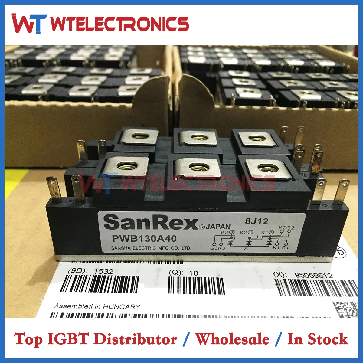PWB130A40 Original SanRex PWB130A40 IGBT PWB130 A40 New 
PWB130A40 Original SanRex PWB130A40 IGBT PWB130 A40 New