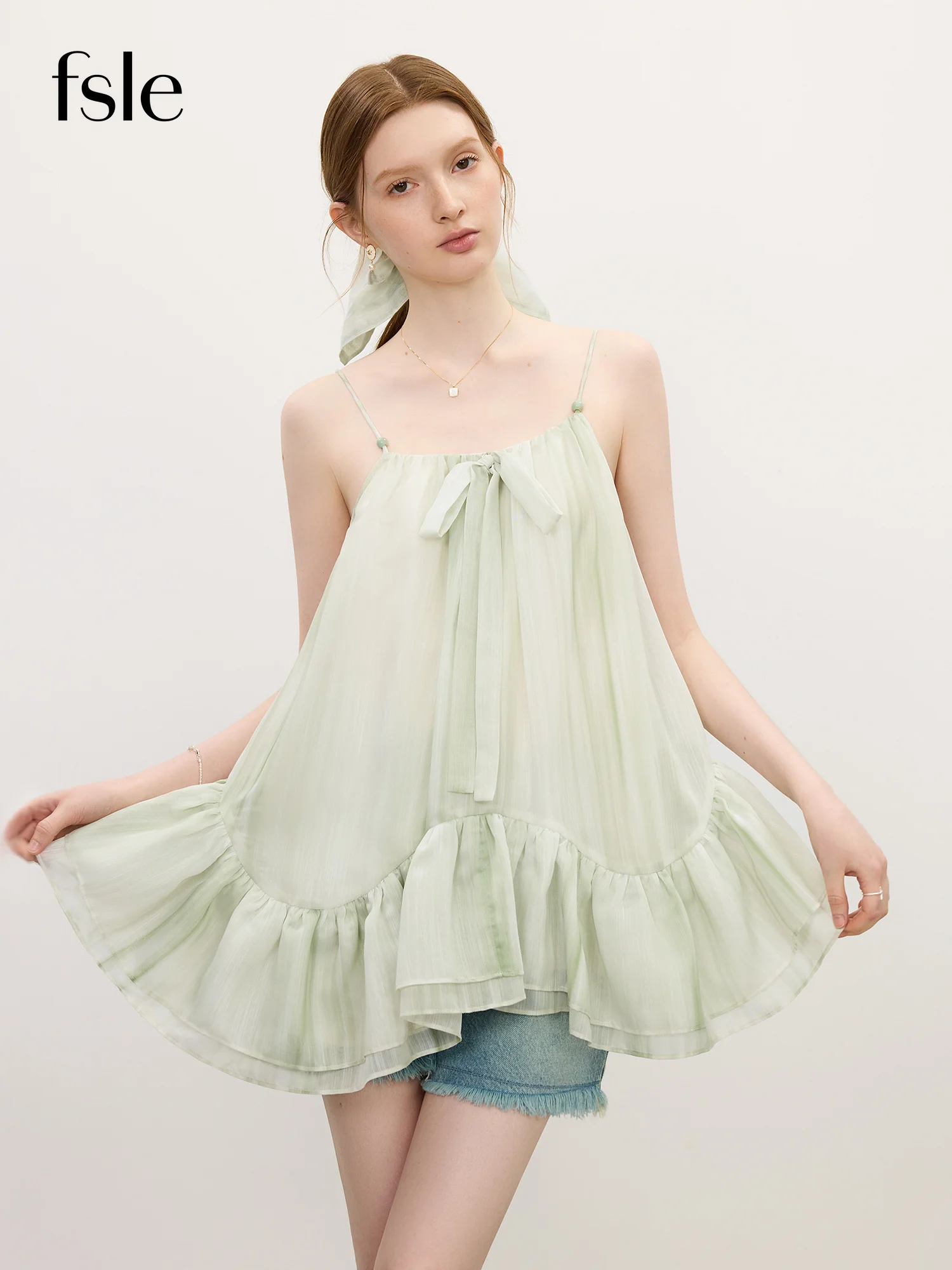 FSLE Summer 2025 Textured Shell - Adjustable Fit Resort Style Strappy Top Office to Beach Wear
FSLE Summer 2025 Textured Shell - Adjustable Fit Resort Style Strappy Top Office to Beach Wear