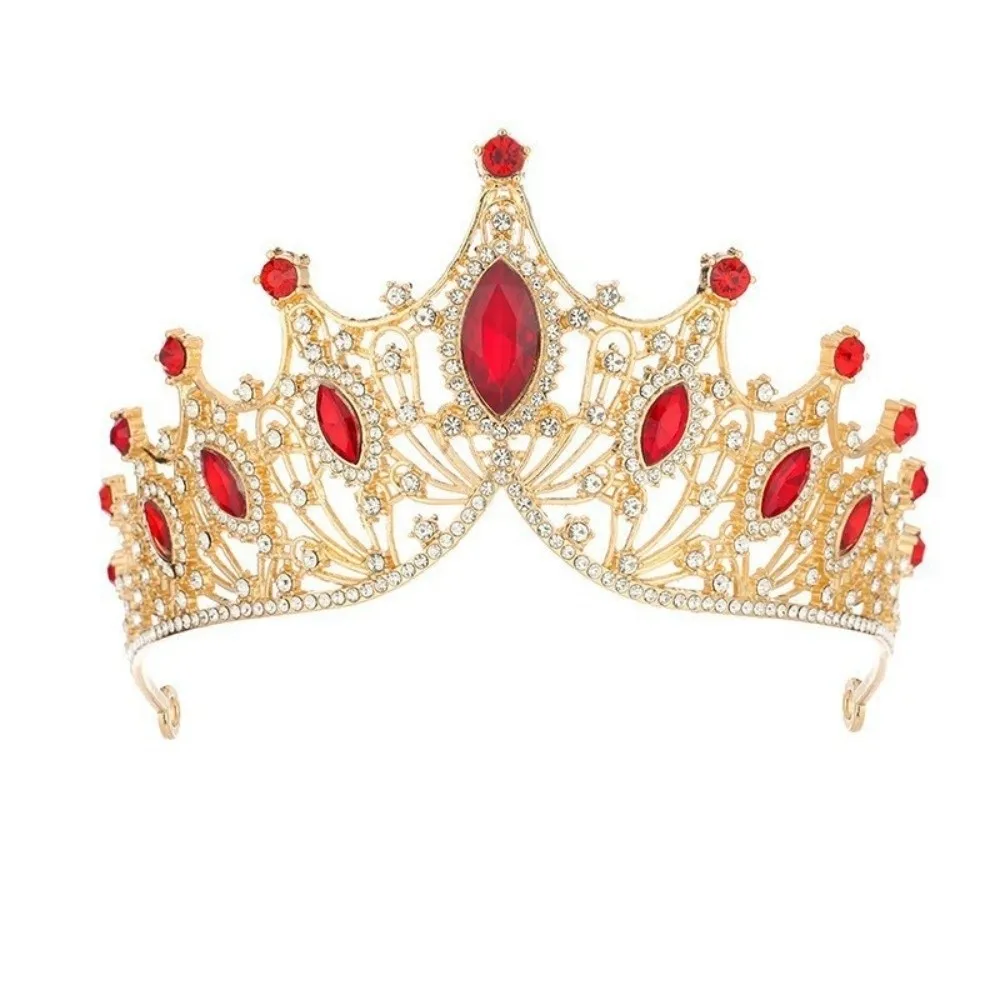 Vintage Rhinestone Queen Princess Crown Alloy Baroque Crystal Tiara Hair Accessories Prom Dress Jewelry Birthday Gift
Vintage Rhinestone Queen Princess Crown Alloy Baroque Crystal Tiara Hair Accessories Prom Dress Jewelry Birthday Gift