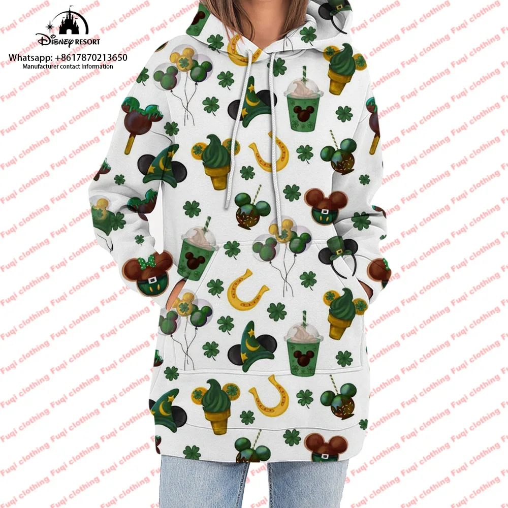 3D Cartoon Printed Christmas Mickey Minnie Fashion Women's Hooded Sweatshirt Fashionable Comfortable Casual Sweatshirt
3D Cartoon Printed Christmas Mickey Minnie Fashion Women's Hooded Sweatshirt Fashionable Comfortable Casual Sweatshirt