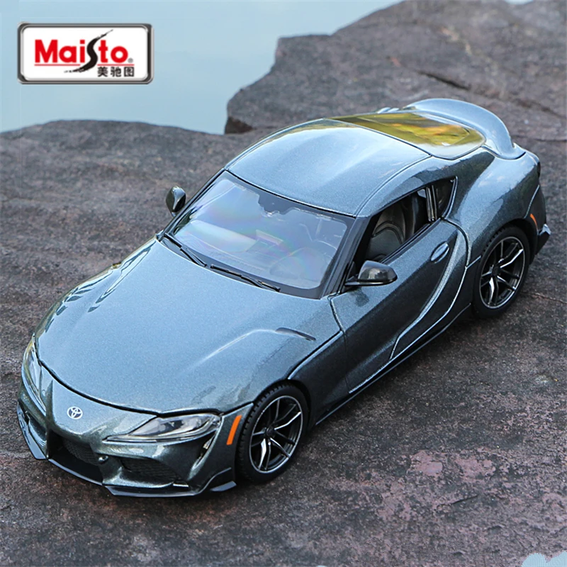 Maisto 1:24 TOYOTA GR SUPRA Alloy Sports Car Model Diecasts Metal Track Racing Car Vehicles Model High Simulation Kids Toys Gift
Maisto 1:24 TOYOTA GR SUPRA Alloy Sports Car Model Diecasts Metal Track Racing Car Vehicles Model High Simulation Kids Toys Gift