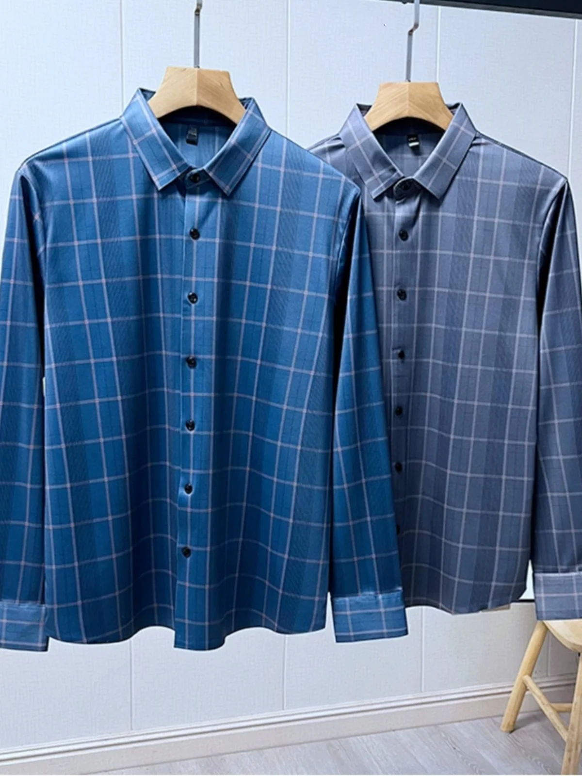 Мужская повседневная рубашка в клетку с защитой от морщин, длинный рукав, весенняя, для повседневной носки, модная, универсальная, дышащая, из полиэстера...
Мужская повседневная рубашка в клетку с защитой от морщин, длинный рукав, весенняя, для повседневной носки, модная, универсальная, дышащая, из полиэстера...