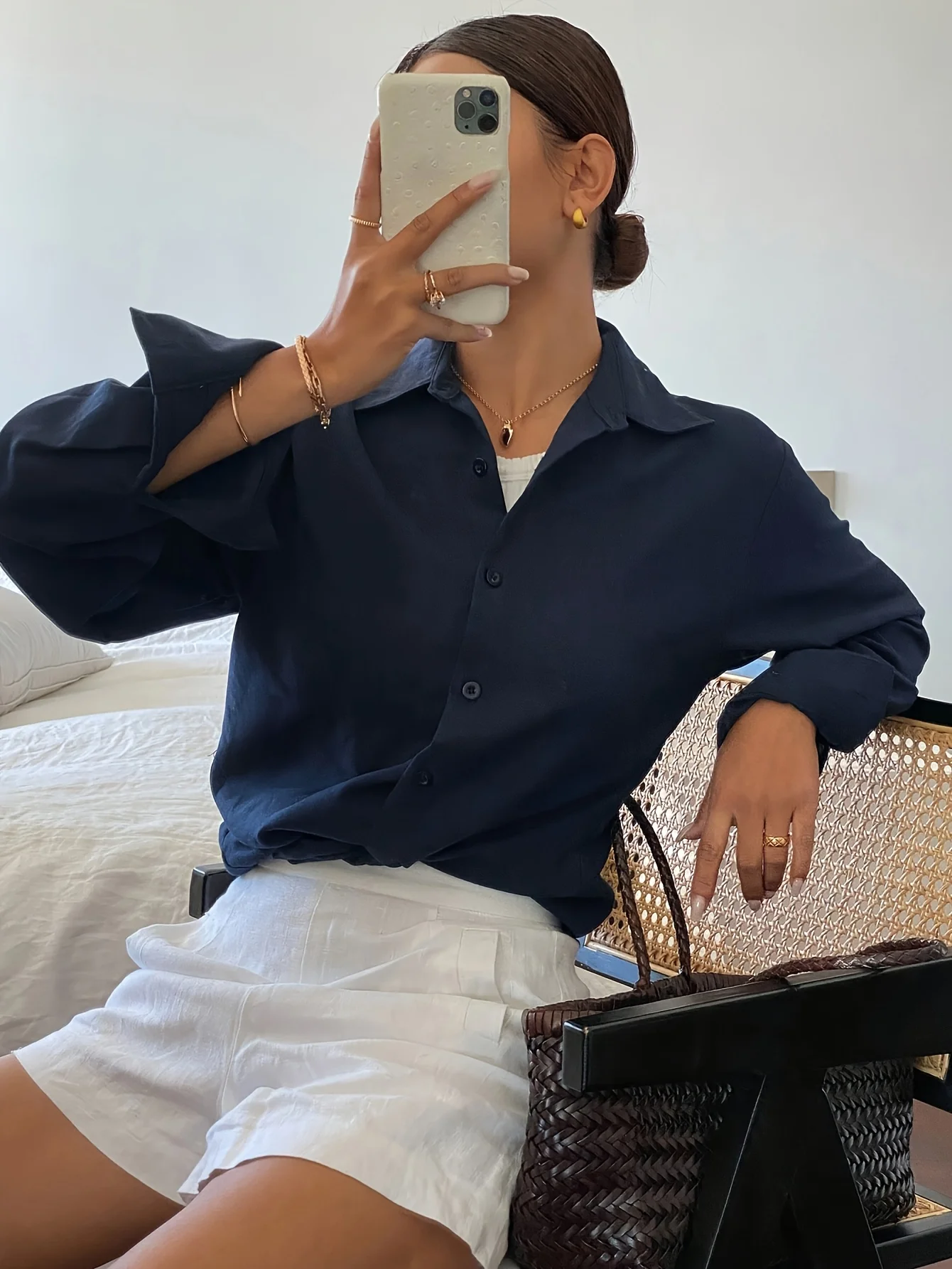 Women's Elegant Street Fashion Shirt Casual Party Shirt Stylish Trendy Top for Women
Women's Elegant Street Fashion Shirt Casual Party Shirt Stylish Trendy Top for Women