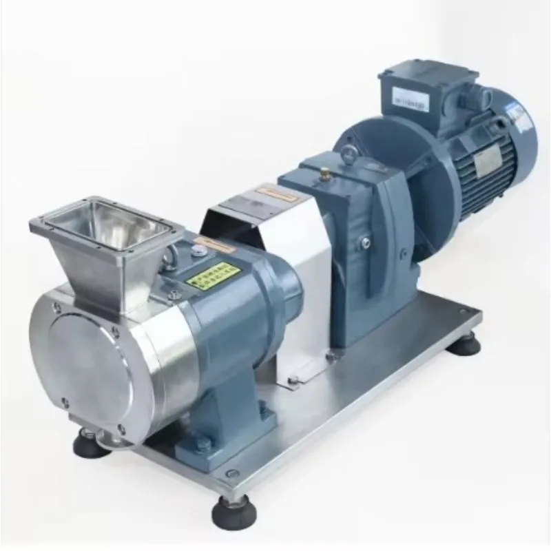 316L Stainless Steel Electric Lobe Rotor Pump for Food Transfer High Viscosity Medium Pressure Honey Rotary Pump without Motor
316L Stainless Steel Electric Lobe Rotor Pump for Food Transfer High Viscosity Medium Pressure Honey Rotary Pump without Motor