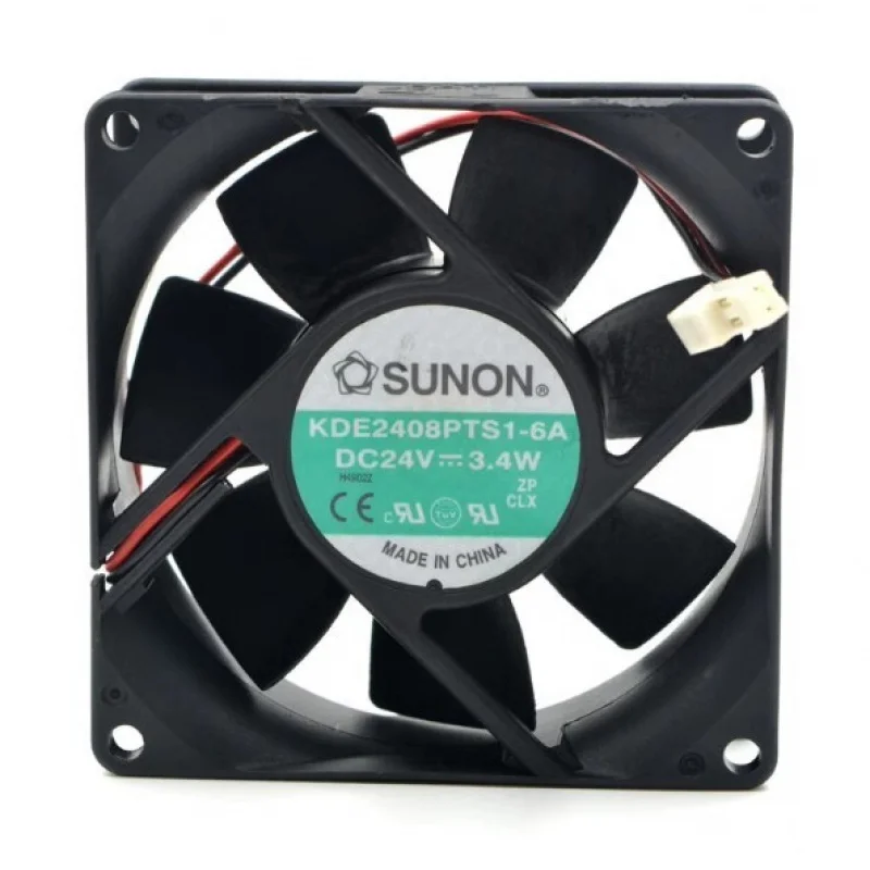 A+for SUNON KDE2408PTS1-6A DC24V 3.4W 8CM 2-Pin Inverter Cooling Fan
A+for SUNON KDE2408PTS1-6A DC24V 3.4W 8CM 2-Pin Inverter Cooling Fan