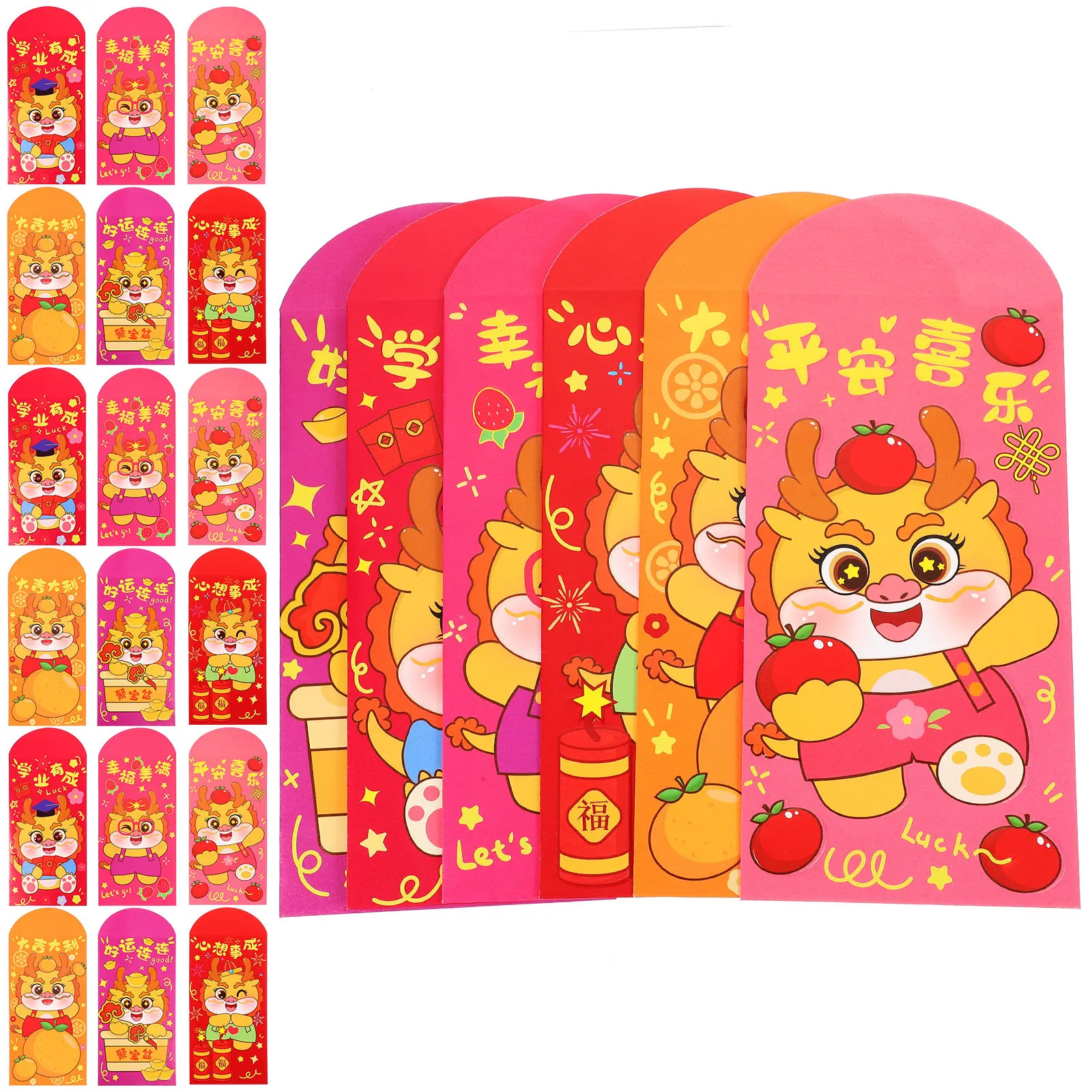 30Pcs Traditional Red Pocket Money Envelopes with Dragon Design Festive Paper Red Packets for Lunar New Year Celebration 2024
30Pcs Traditional Red Pocket Money Envelopes with Dragon Design Festive Paper Red Packets for Lunar New Year Celebration 2024