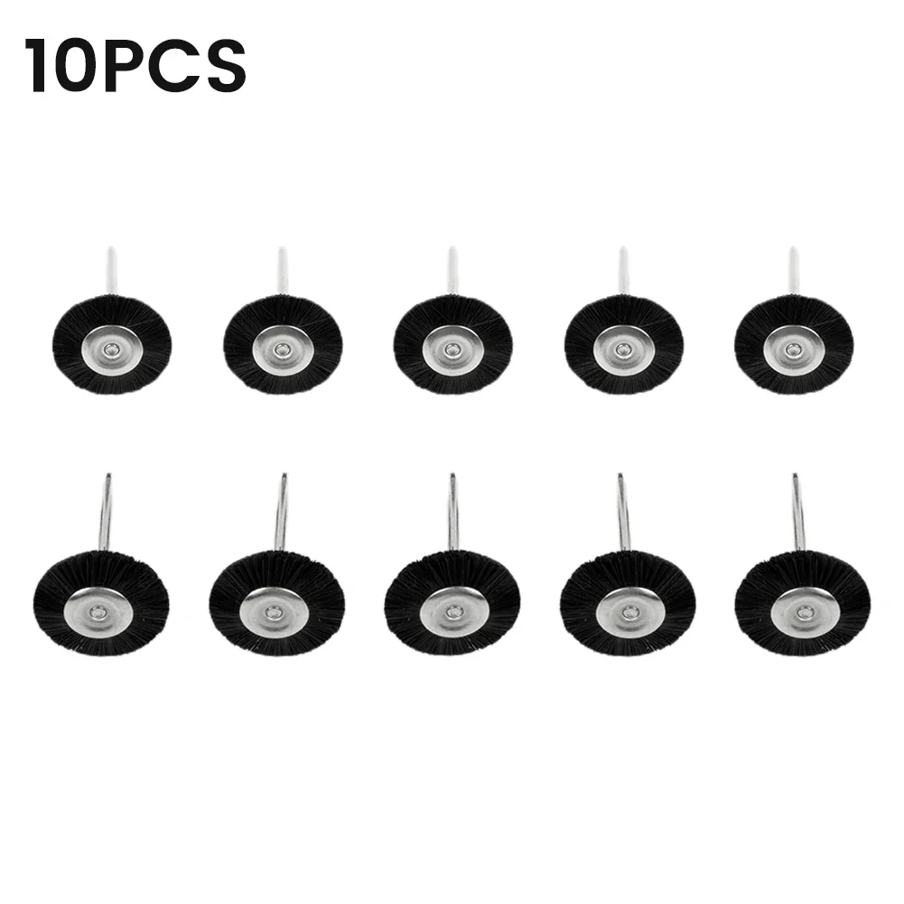 Accessories Nylon Brushes Polishing High Efficiency T Type 10 Pcs 3mm Shank Black+Silver Coating Degreasing Burr
Accessories Nylon Brushes Polishing High Efficiency T Type 10 Pcs 3mm Shank Black+Silver Coating Degreasing Burr