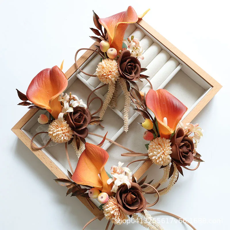 25069 Calla lily Boutonniere for Men, Wrist Corsage Artificial Flowers for Wedding Decor/Prom/Homecoming, etc.boat orchids
25069 Calla lily Boutonniere for Men, Wrist Corsage Artificial Flowers for Wedding Decor/Prom/Homecoming, etc.boat orchids