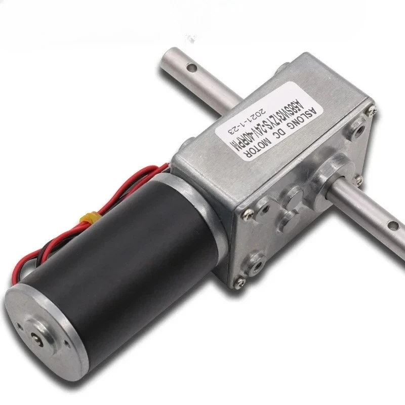 A58SW31ZYSK Turbo Worm DC Reduction Motor Automatic Clothes Hanger Motor Double Output Shaft Self locking Motor
A58SW31ZYSK Turbo Worm DC Reduction Motor Automatic Clothes Hanger Motor Double Output Shaft Self locking Motor