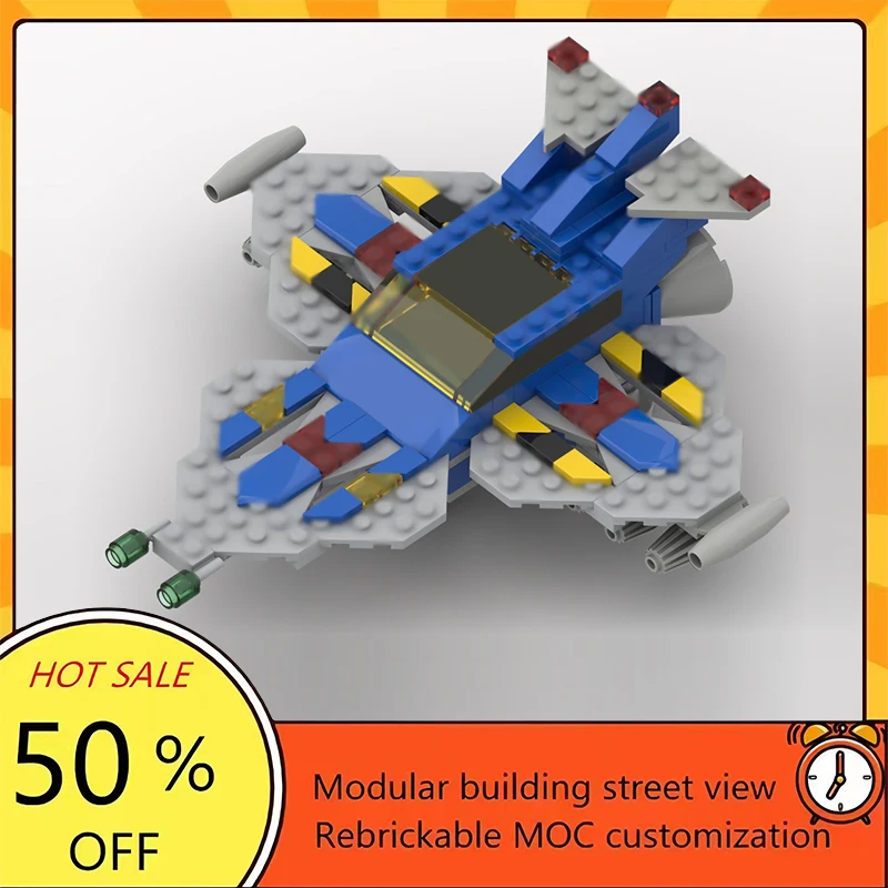 165PCS Popular Space War Movie Model MOC Building Bricks Spaceship Modular Technology Gifts Holiday Assemble Children Toy Suit
165PCS Popular Space War Movie Model MOC Building Bricks Spaceship Modular Technology Gifts Holiday Assemble Children Toy Suit