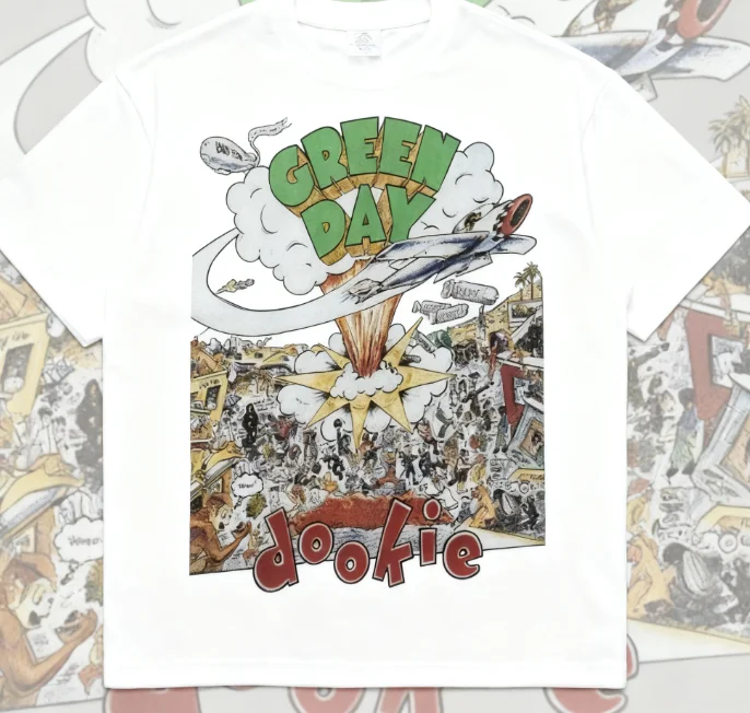 Зеленая футболка в стиле панк-рок 2025 года, свободная хлопковая футболка, с коротким рукавом, летняя тяжелая мужская и женская музыка, высококачественный люксовый бренд
Зеленая футболка в стиле панк-рок 2025 года, свободная хлопковая футболка, с коротким рукавом, летняя тяжелая мужская и женская музыка, высококачественный люксовый бренд