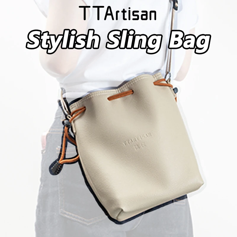 TTARTISAN Camera Crossbody/Shoulder/Sling Bag, Simple and Stylish Faux Leather, Waterproof DSLR/Mirrorless Camera White
TTARTISAN Camera Crossbody/Shoulder/Sling Bag, Simple and Stylish Faux Leather, Waterproof DSLR/Mirrorless Camera White