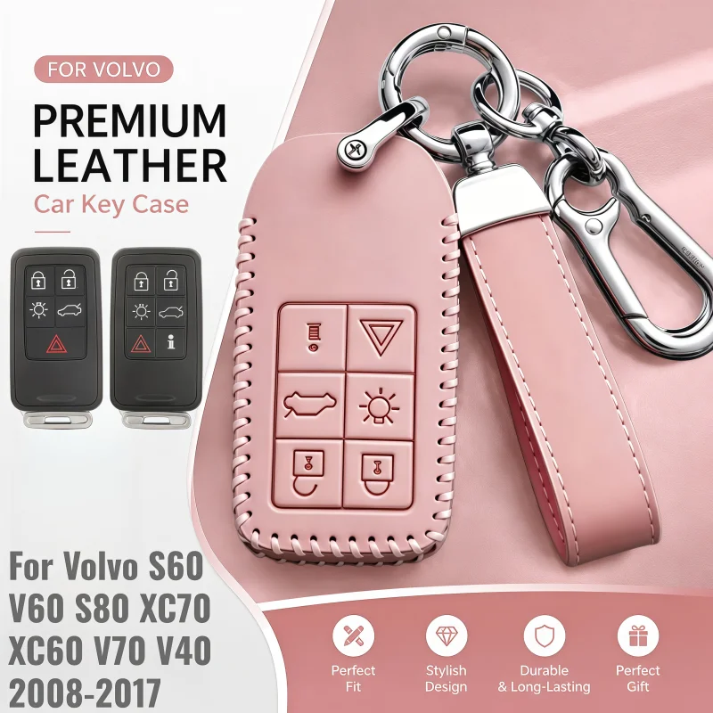For Volvo S60 V60 S80 XC70 XC60 V70 V40 2008-2017 Car Key Case Cover Holder Fob Protective Accessories Shell
For Volvo S60 V60 S80 XC70 XC60 V70 V40 2008-2017 Car Key Case Cover Holder Fob Protective Accessories Shell