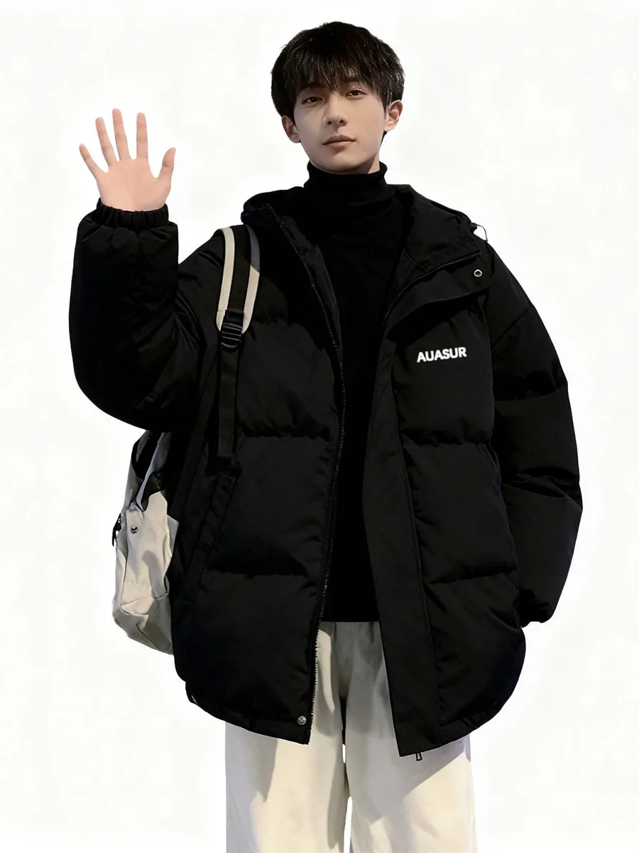 Thiened Hooded down Cotton Jaet Men Women Winter Faion Brand Cold Proof Warmth Bread Sle American Couple Cotton Coat
Thiened Hooded down Cotton Jaet Men Women Winter Faion Brand Cold Proof Warmth Bread Sle American Couple Cotton Coat