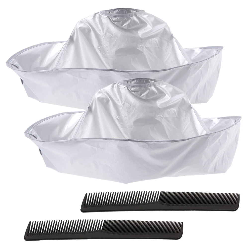 2Pcs Hair Cutting Cloak Waterproof Premium Material Home Salon Use Foldable Easy Clean Haircut Coat Hairdressing Capes Hair
2Pcs Hair Cutting Cloak Waterproof Premium Material Home Salon Use Foldable Easy Clean Haircut Coat Hairdressing Capes Hair