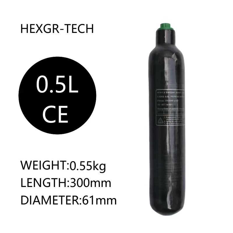 4500PSI 300Bar 30MPA 0,5 л/500cc Цилиндр из углеродного волокна HPA Бак для дайвинга Бутылка для подводного плавания M18 * 1,5
4500PSI 300Bar 30MPA 0,5 л/500cc Цилиндр из углеродного волокна HPA Бак для дайвинга Бутылка для подводного плавания M18 * 1,5
