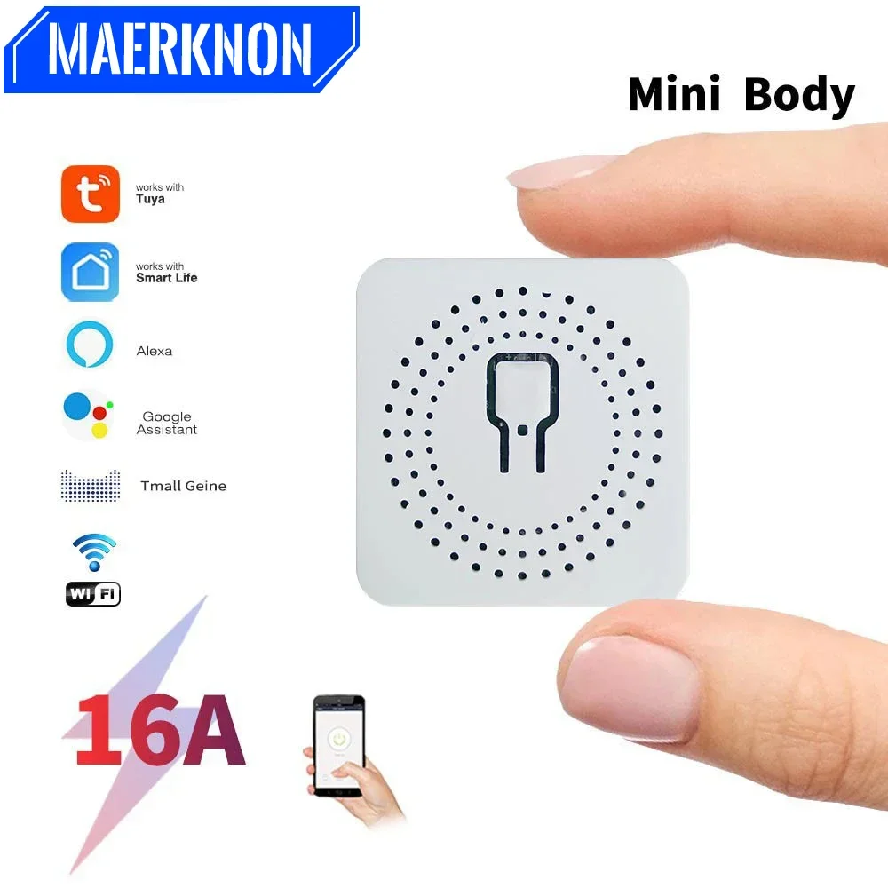 Мини 16А Wi-Fi умный переключатель для дома DIY 2-полосный выключатель управления реле времени умный дом работает с Tuya Smart Life Alexa Alice Google
Мини 16А Wi-Fi умный переключатель для дома DIY 2-полосный выключатель управления реле времени умный дом работает с Tuya Smart Life Alexa Alice Google