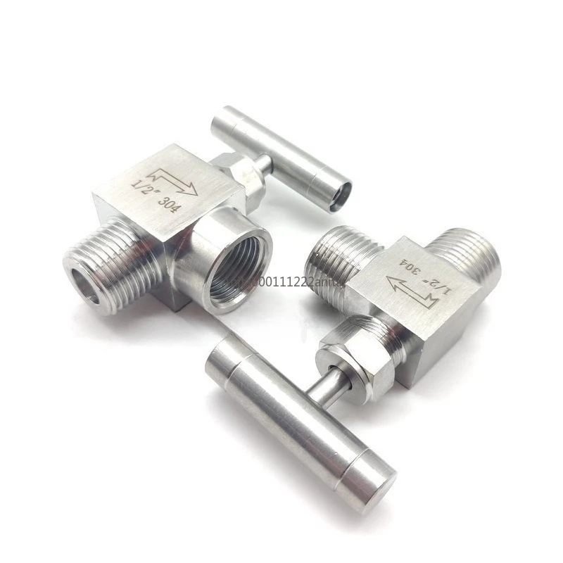 Игольчатый клапан-угольник 1/8" 1/4" 3/8" 1/2" BSP NPT с внутренней/наружной резьбой, из нержавеющей стали 304, для регулирования потока воды, газа, масла, с одинарной рукояткой
Игольчатый клапан-угольник 1/8" 1/4" 3/8" 1/2" BSP NPT с внутренней/наружной резьбой, из нержавеющей стали 304, для регулирования потока воды, газа, масла, с одинарной рукояткой