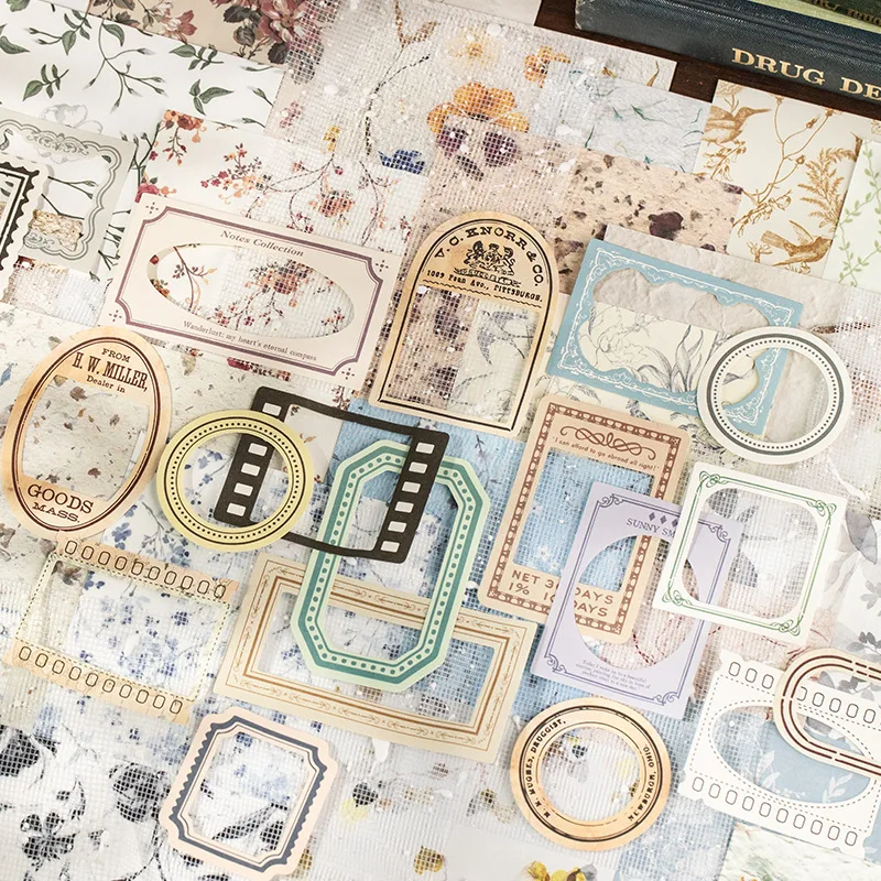 23Pcs Vintage Mixed Special Paper Hollowed Out Scrapbooking Decorate Supplies DIY Junk Journal Planner Collage Background Paper
23Pcs Vintage Mixed Special Paper Hollowed Out Scrapbooking Decorate Supplies DIY Junk Journal Planner Collage Background Paper