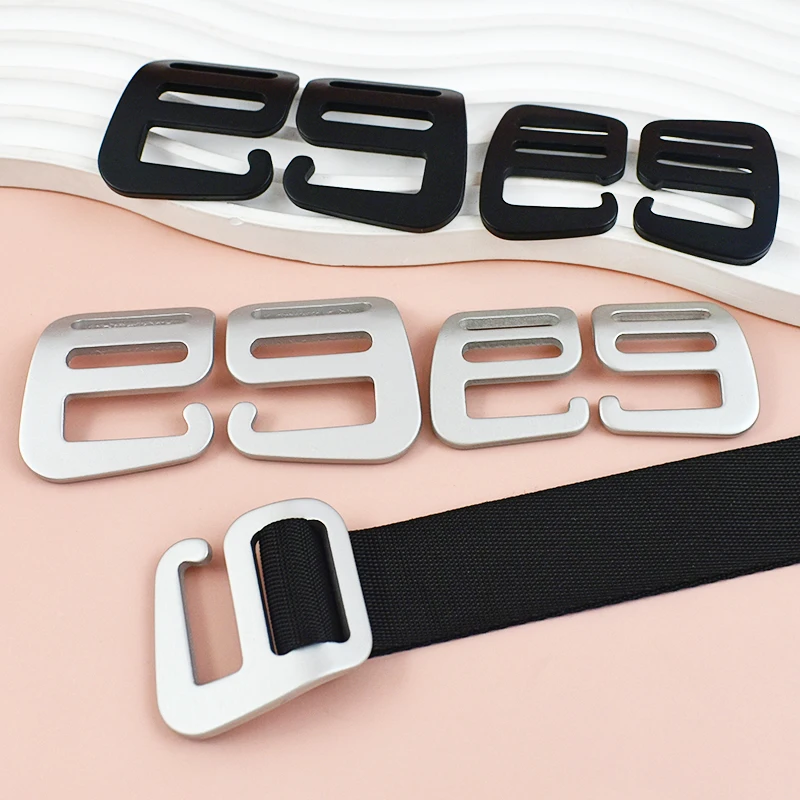 5/10Pcs 20/25mm Webbing Strap Metal G Hook Bags Adjuster Clasp Tri Glide Slider Backpack Belt Buckle Sewing Hardware Accessories
5/10Pcs 20/25mm Webbing Strap Metal G Hook Bags Adjuster Clasp Tri Glide Slider Backpack Belt Buckle Sewing Hardware Accessories