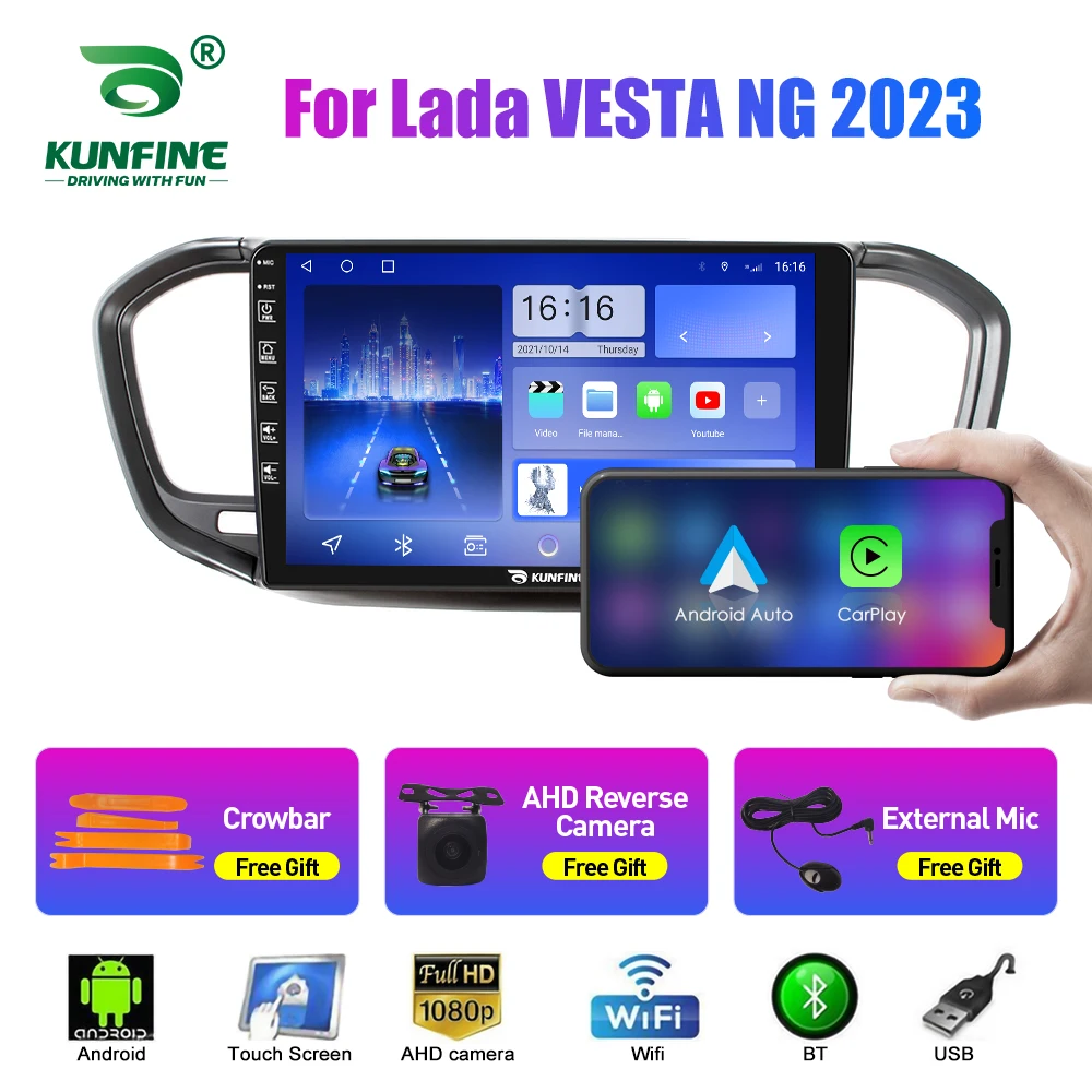 Автомобильный радиоприемник 2Din Android для Lada VESTA NG 2023, аудио-мультимедийный плеер Carplay, GPS-навигация, стерео аудио головное устройство Carplay
Автомобильный радиоприемник 2Din Android для Lada VESTA NG 2023, аудио-мультимедийный плеер Carplay, GPS-навигация, стерео аудио головное устройство Carplay