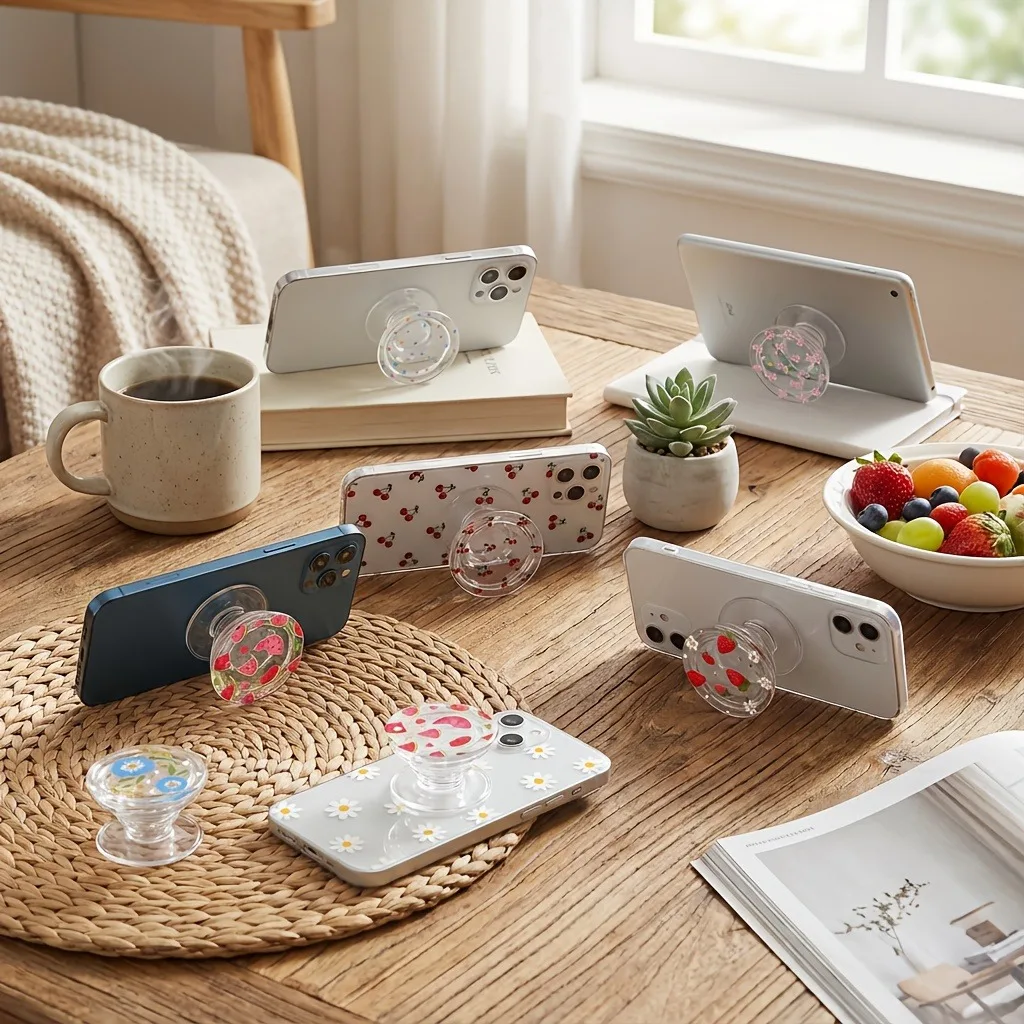 Flower Star Watermelon Pattern Phone Grip Tok Foldable Adjustable Adhesive Phone Holder Portable Hand Grip Universal Smartphones
Flower Star Watermelon Pattern Phone Grip Tok Foldable Adjustable Adhesive Phone Holder Portable Hand Grip Universal Smartphones