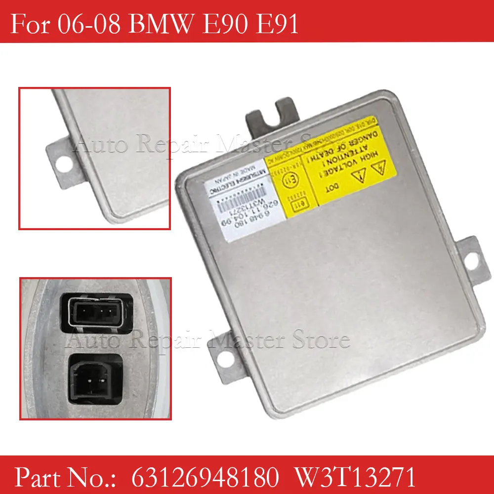 63126948180 For BMW 3 Series Volvo S80 V70 D1S W3T13271 Car Xenon Headlight Ballast 6948180 30744459
63126948180 For BMW 3 Series Volvo S80 V70 D1S W3T13271 Car Xenon Headlight Ballast 6948180 30744459