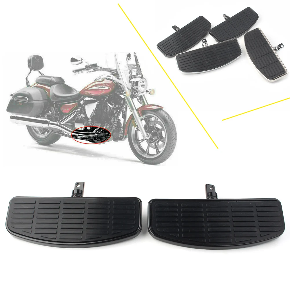 Motorcycle Footboards Front / Rear Foot Pegs For 1988-2013 Honda Shadow Aero 750 VT750 VTX1300 VTX1800 For Yamaha XVS 400/600
Motorcycle Footboards Front / Rear Foot Pegs For 1988-2013 Honda Shadow Aero 750 VT750 VTX1300 VTX1800 For Yamaha XVS 400/600
