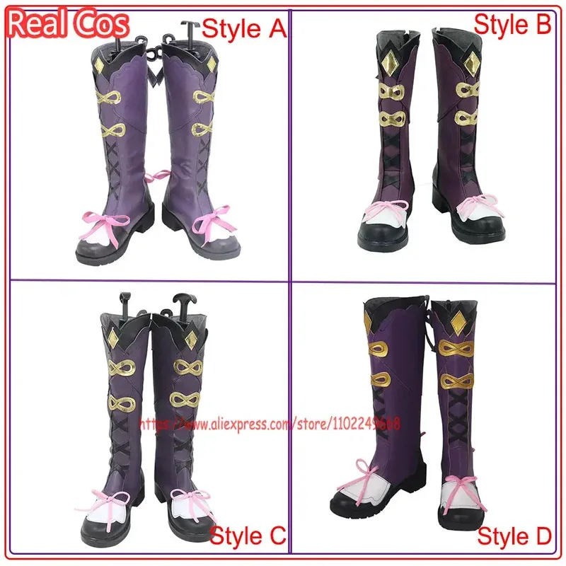 RealCos Genshin Impact Yunjin Cosplay Shoes Anime Yun Jin High Boots Halloween Cosplay Costume Accessories Props
RealCos Genshin Impact Yunjin Cosplay Shoes Anime Yun Jin High Boots Halloween Cosplay Costume Accessories Props