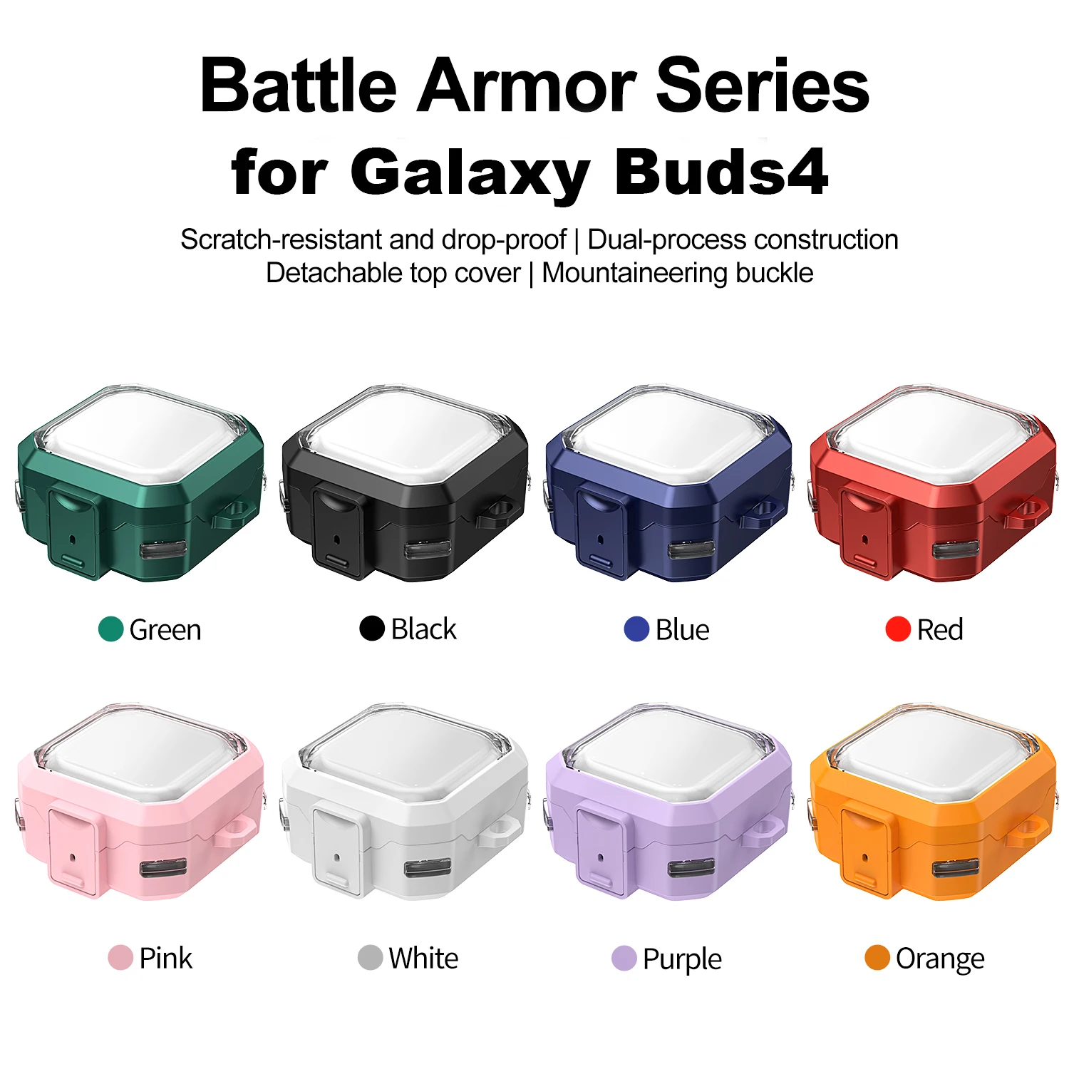 New for Samsung Buds4/buds4Pro Wireless Earbuds cover for Samsung Buds 4/buds 4Pro Shockproof Shell Case Protective Sleeve
New for Samsung Buds4/buds4Pro Wireless Earbuds cover for Samsung Buds 4/buds 4Pro Shockproof Shell Case Protective Sleeve