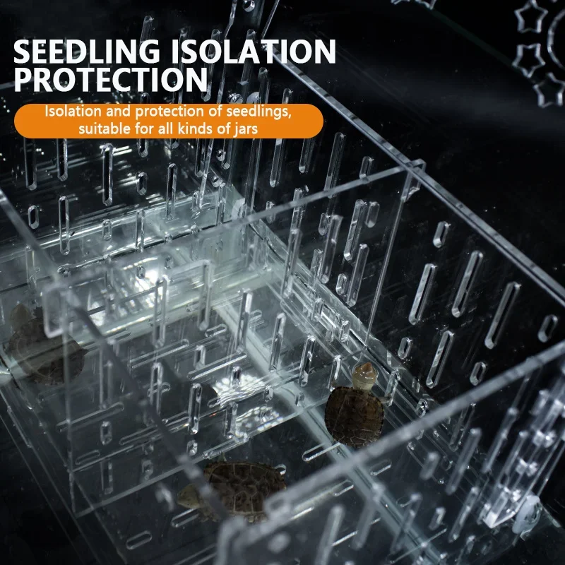 Fish High Transparent Acrylic Turtle Isolation Box Aquarium Breeder Hatching Incubator Turtles Supplies Feeding Tank Accessories
Fish High Transparent Acrylic Turtle Isolation Box Aquarium Breeder Hatching Incubator Turtles Supplies Feeding Tank Accessories