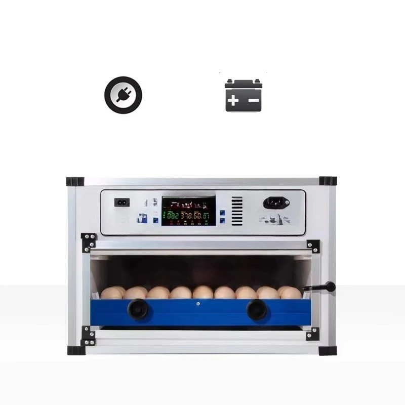 Dual Power AC220v+DC12v High Hatching Rate 98% Small Capacity 68 Chicken Egg Incubator with Roller Tray
Dual Power AC220v+DC12v High Hatching Rate 98% Small Capacity 68 Chicken Egg Incubator with Roller Tray