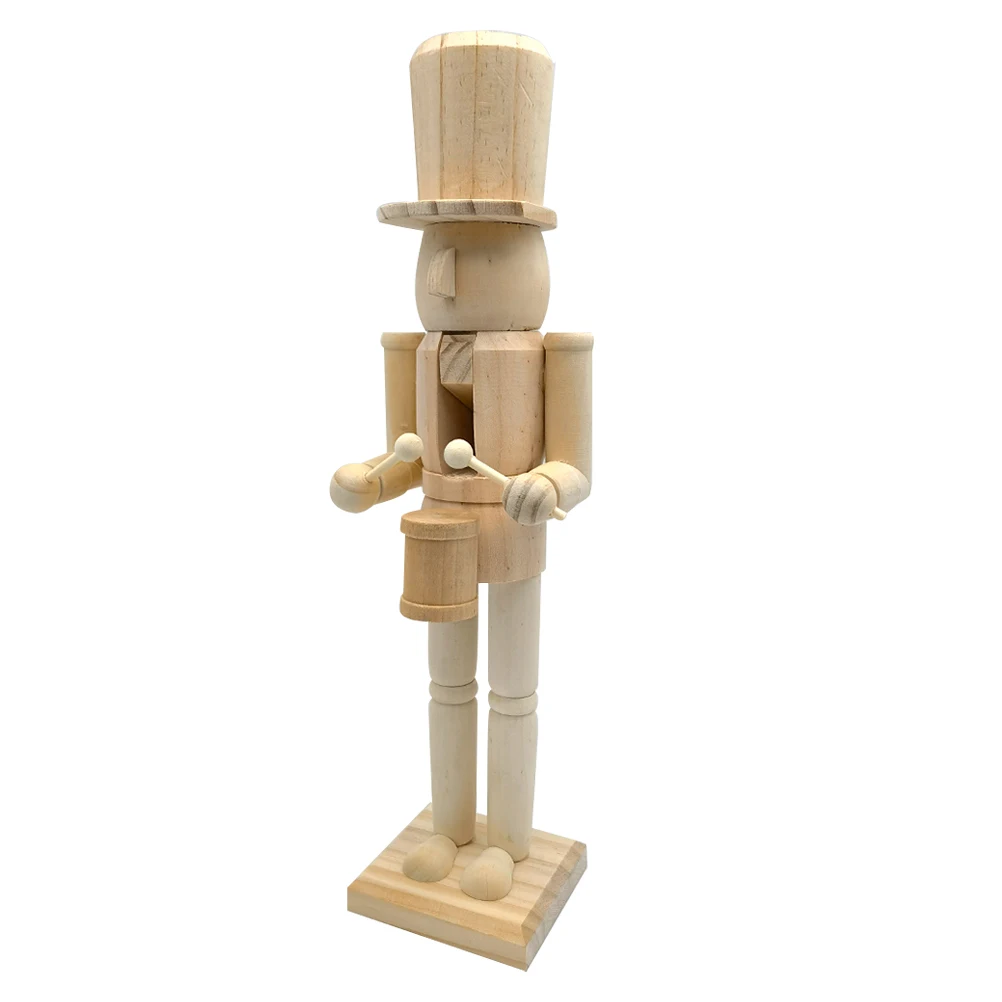 Nutcracker Ornament DIY Blank Puppet Crafts Figures Figurine Classic Soldier Figurines
Nutcracker Ornament DIY Blank Puppet Crafts Figures Figurine Classic Soldier Figurines