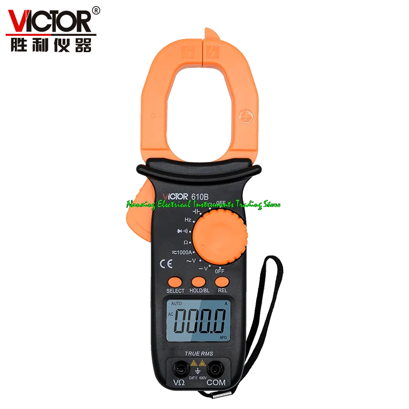 VICTOR VC610B/VC610C Цифровые клещи 3999 отсчетов Малый цифровой мультиметр с клещами Автоматическая индикация отрицательной полярности
VICTOR VC610B/VC610C Цифровые клещи 3999 отсчетов Малый цифровой мультиметр с клещами Автоматическая индикация отрицательной полярности