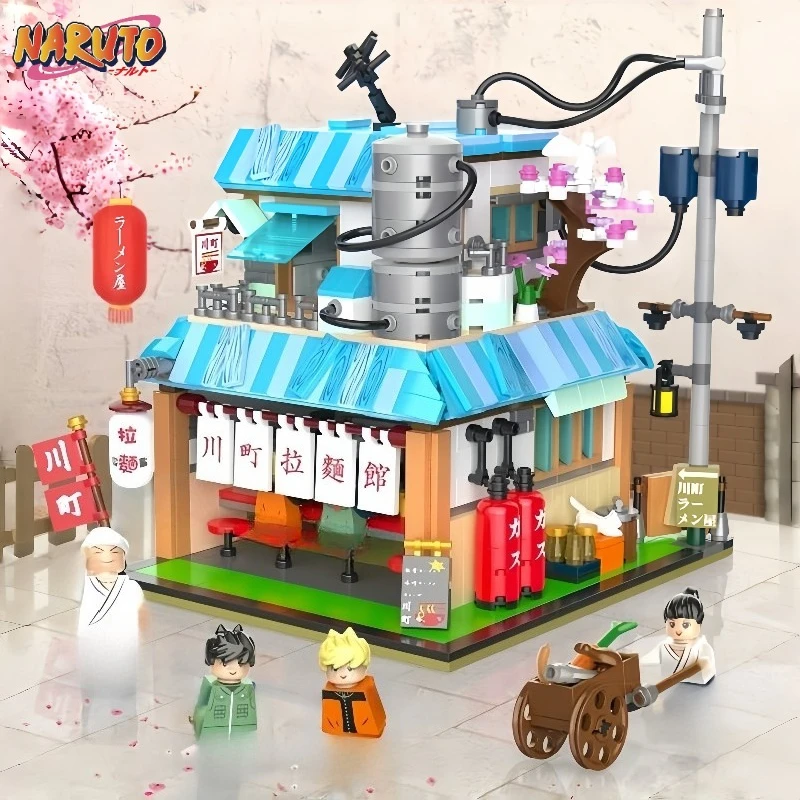 Rāmen Ichiraku Naruto маленькие строительные блоки Узумаки Наруто собранная игрушка персонаж Учиха Саске уличный пейзаж модель здания подарок
Rāmen Ichiraku Naruto маленькие строительные блоки Узумаки Наруто собранная игрушка персонаж Учиха Саске уличный пейзаж модель здания подарок
