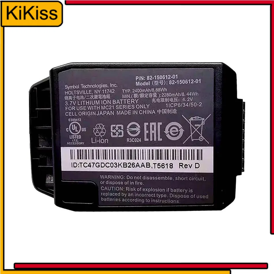 Аккумулятор 82-150612-01 2400 мАч для символа для Zebra для Motorola MC2100 MC2180 MC21
Аккумулятор 82-150612-01 2400 мАч для символа для Zebra для Motorola MC2100 MC2180 MC21