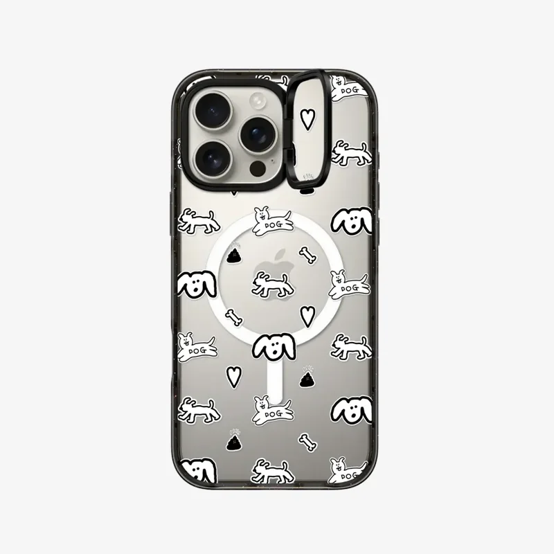 Cute Line Dog Stand Black Acrylic Border Magnetic Case: Compatible with IPhone 12 13 14 15 16 Pro Max
Cute Line Dog Stand Black Acrylic Border Magnetic Case: Compatible with IPhone 12 13 14 15 16 Pro Max