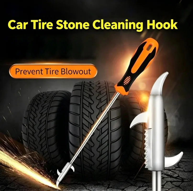 Tire Stone Remover Hook, Car Tire Care Stone Cleaning Hook, Multifunctional Auto Tools Wholesale
Tire Stone Remover Hook, Car Tire Care Stone Cleaning Hook, Multifunctional Auto Tools Wholesale