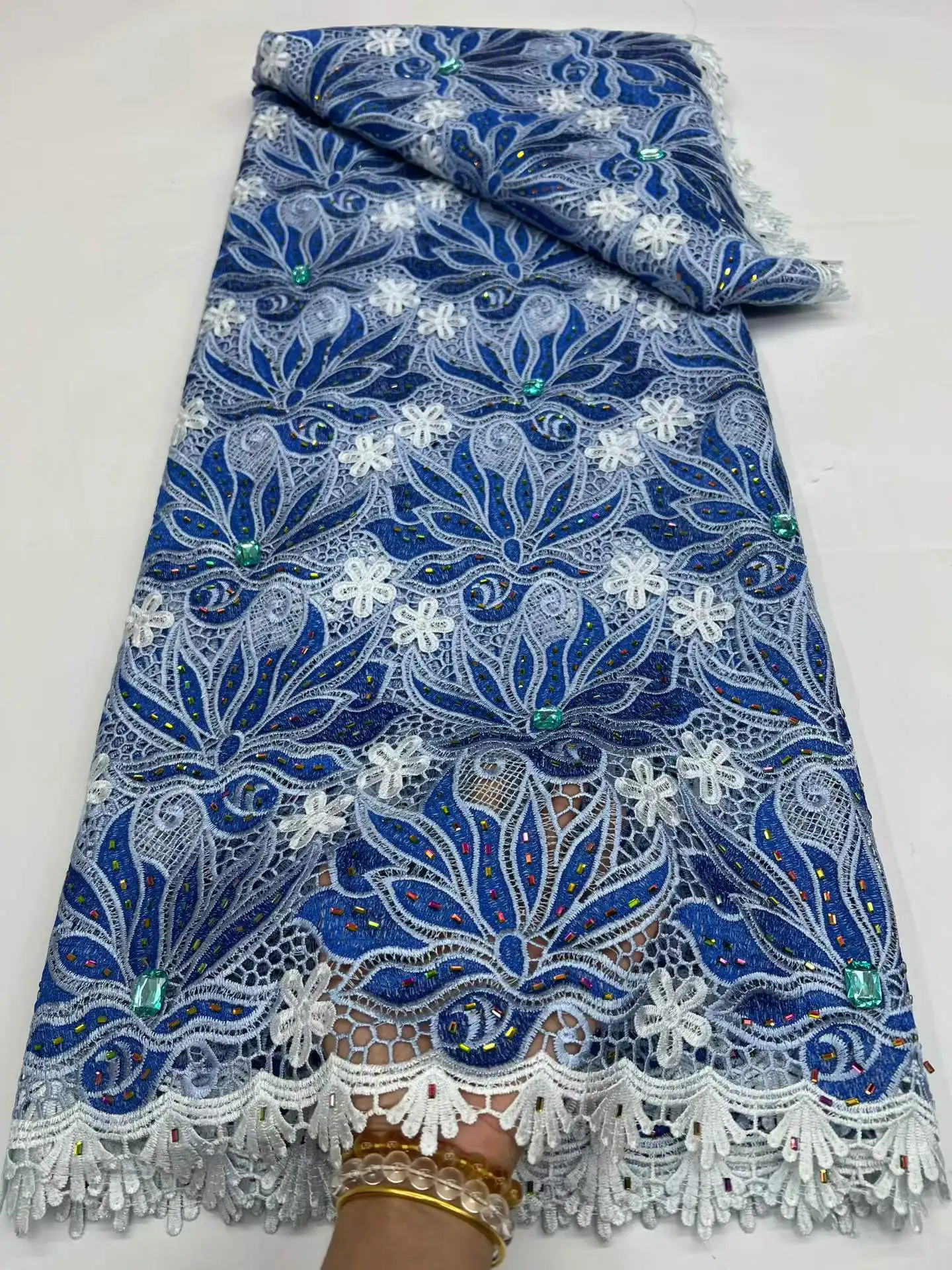 2026 Unique Beautiful African French Guipure Cord Lace Stones Embroidery Nigerian Mesh Wedding Sewing Garment Traditional Cloth
2026 Unique Beautiful African French Guipure Cord Lace Stones Embroidery Nigerian Mesh Wedding Sewing Garment Traditional Cloth