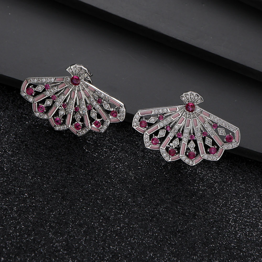 Роскошные модные геометрические секторные серьги для женщин, свадебные серьги с кристаллами кубического циркона в африканском стиле, Дубай, свадебные серьги A0215
Роскошные модные геометрические секторные серьги для женщин, свадебные серьги с кристаллами кубического циркона в африканском стиле, Дубай, свадебные серьги A0215