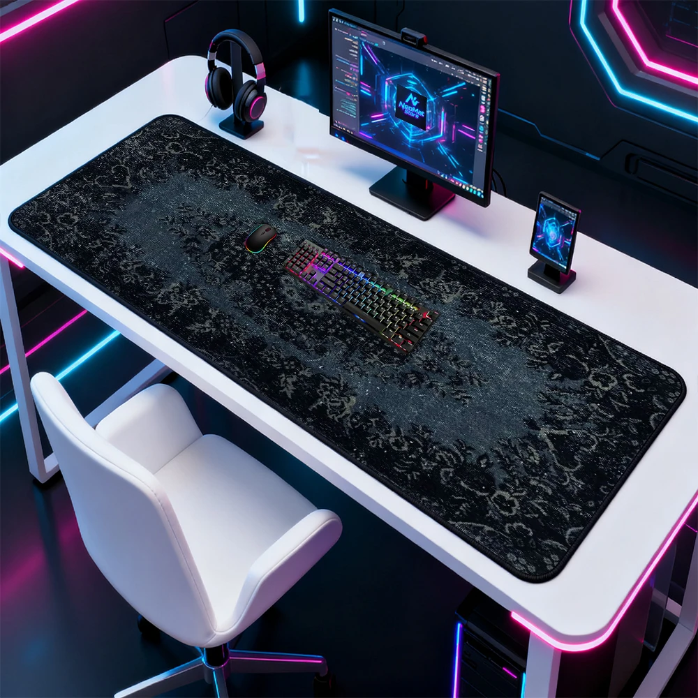 Gaming Mouse Pad 120x60 Desk Mat Gothic Rubber Nonslip Floral Dark Table 1400x600 180x60cm Mousepad Gamer Extended carpet
Gaming Mouse Pad 120x60 Desk Mat Gothic Rubber Nonslip Floral Dark Table 1400x600 180x60cm Mousepad Gamer Extended carpet