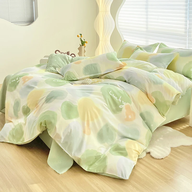 Floral Style Duvet Cover Sets Single/Queen/King Soft Comoforter Cover 150/180/200x230cm and Pillowcases Bedding 1pc or 3pcs Set
Floral Style Duvet Cover Sets Single/Queen/King Soft Comoforter Cover 150/180/200x230cm and Pillowcases Bedding 1pc or 3pcs Set