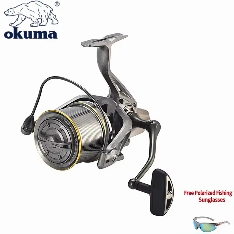 Большая рыболовная спиннинговая катушка OKUMA 8000-14000 9000 10000 12000 максимальное усилие фрикциона 20 кг катушка для морской рыбалки свободная леска для соленой и пресной воды рыбалка
Большая рыболовная спиннинговая катушка OKUMA 8000-14000 9000 10000 12000 максимальное усилие фрикциона 20 кг катушка для морской рыбалки свободная леска для соленой и пресной воды рыбалка