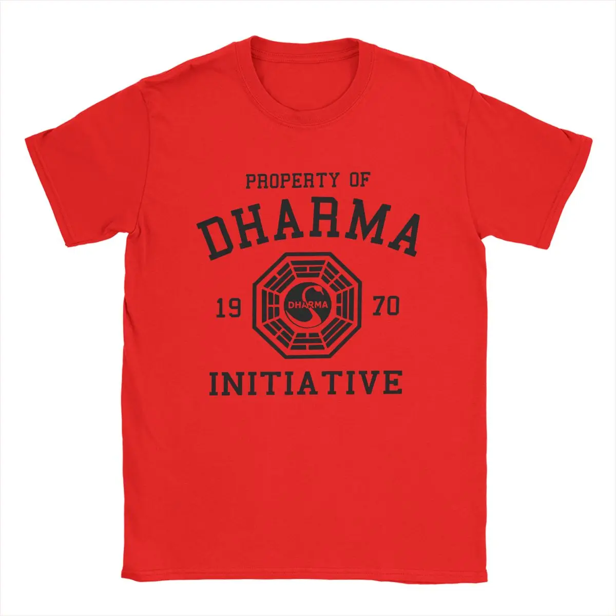 Мужские футболки с Initiative Dharma 1977, телевизионное шоу, потерянная хлопковая одежда, новинка, футболка с коротким рукавом и круглым воротником, футболка большого размера
Мужские футболки с Initiative Dharma 1977, телевизионное шоу, потерянная хлопковая одежда, новинка, футболка с коротким рукавом и круглым воротником, футболка большого размера