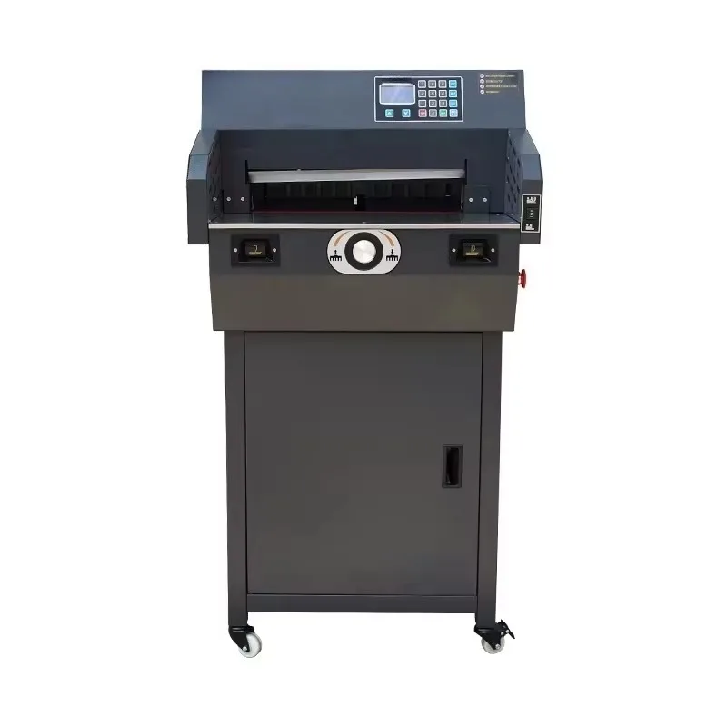 Paper Trimming Machine Heavy Duty Type 6 Cm Layer Thickness Large Bearing Capacity For Workshop Paper Processing
Paper Trimming Machine Heavy Duty Type 6 Cm Layer Thickness Large Bearing Capacity For Workshop Paper Processing