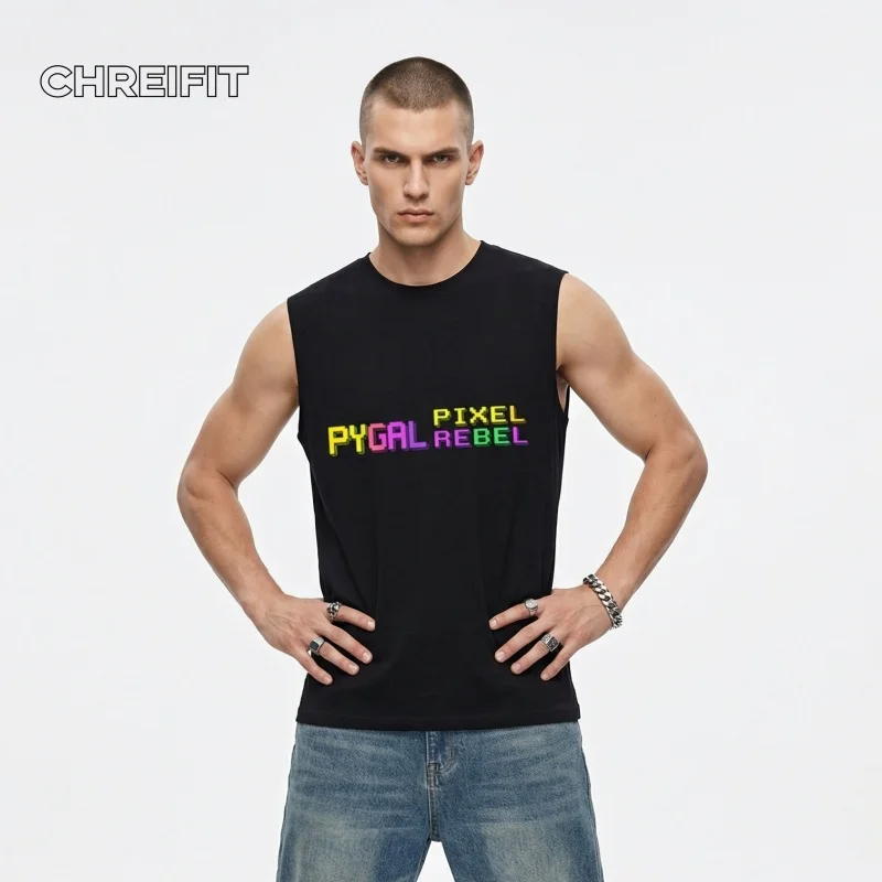 Cotton Tank Top Y2K Men 2026 Streetwear Hip Hop Fashion Breathable Vest Casual Sleeveless T-Shirt Summer Bodybuilding Shirts
Cotton Tank Top Y2K Men 2026 Streetwear Hip Hop Fashion Breathable Vest Casual Sleeveless T-Shirt Summer Bodybuilding Shirts